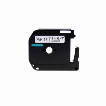 Taśma do Brother M-K231 12mm 8m biała
