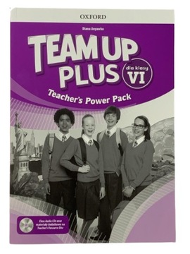 TEAM UP PLUS KLASA 6 książka nauczyciela 4 płyty