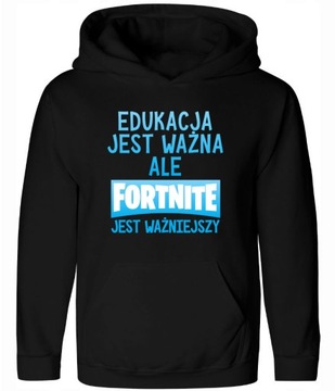 BLUZA DZIECIĘCA FORTNITE JEST WAŻNIEJSZY GRACZ 152