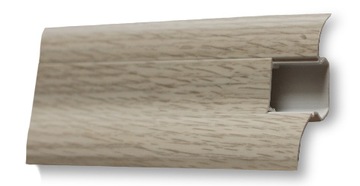 Listwa przypodłogowa PCV dł 240 cm DĄB SZARY
