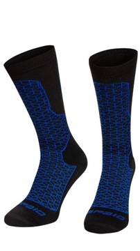 SKARPETY MOTOCYKLOWE KOMPRESYJNE SPAIO BREEZE BLACK/ROYAL 41-43