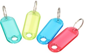 ИДЕНТИФИКАТОР ДЛЯ КЛЮЧЕЙ 25 ШТ ДВУХСТОРОННИЙ 50Х20ММ