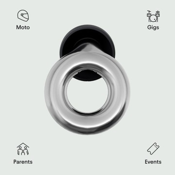 LOOP EXPERIENCE Серебряные беруши | -18 дБ