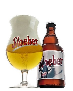 SLOEBER BEER pokal szklanka 33cl BELGIA