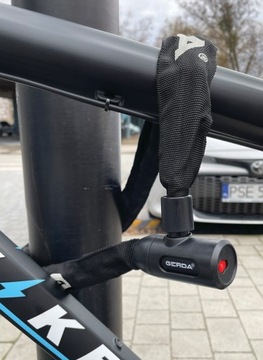 ВЕЛОСИПЕДНЫЙ ЗАМОК GERDA ЦЕПЬ ВЕЛОСИПЕДНЫЙ ЗАМОК STRONG ONE 900/6V LIGHT