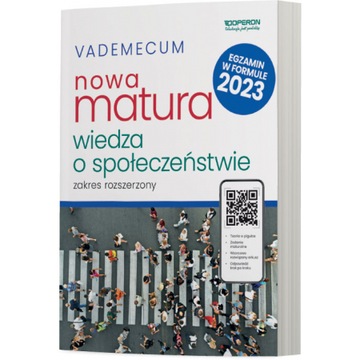Wiedza o społeczeństwie Vademecum Nowa Matura 2023 zakres rozszerzony