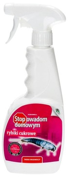 PREPARAT ŚRODEK AEROZOL PŁYN SPRAY NA RYBIKI CUKROWE SREBRZYKI 550ML
