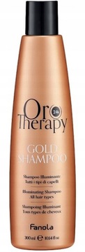 FANOLA ORO THERAPY Gold Shampoo SZAMPON Z 24 KARATOWYM ZŁOTEM 300ml