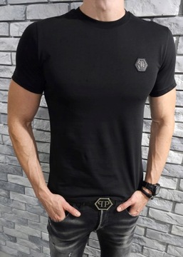 PHILIPP PLEIN XXL logo t-shirt koszulka PP skull