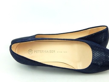 Buty ze skóry PETER KAISER r 39,5/25,4 cm