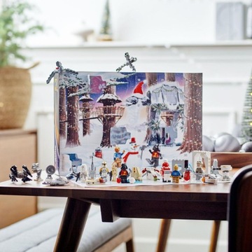 LEGO Star Wars 75340 Адвент-календарь Подарок Санта-Клауса на Рождество