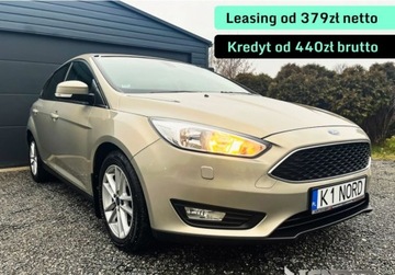 Ford Focus III Sedan Facelifting 1.0 EcoBoost 100KM 2015 Ford Focus Bezwypadkowy, Oryginalny przebieg, FV23,LeasingKredytowanie, gw