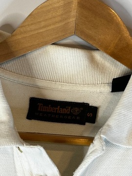Koszulka polo Timberland biała z logiem S