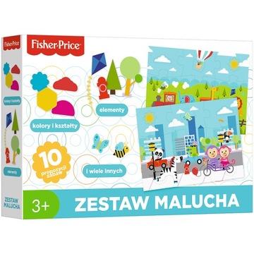 GRA EDUKACYJNA ZESTAW MALUCHA FISHER PRICE TREFL