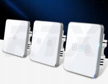 3-х контурный выключатель света ZigBee TUYA #Работает без N!