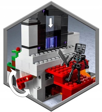 LEGO - MINECRAFT - РАЗРУШЕННЫЙ ПОРТАЛ - 21172
