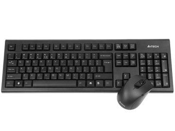 Zestaw klawiatura i mysz A4Tech A4TKLA41220 czarny