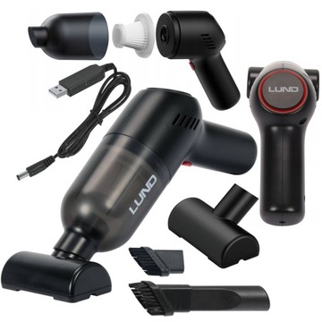 АВТОМОБИЛЬНЫЙ ПЫЛЕСОС АККУМУЛЯТОРНЫЙ РУЧНОЙ HEPA HEPA 60 Вт 4,5 кПа 7,4 В 4000 мАч USB