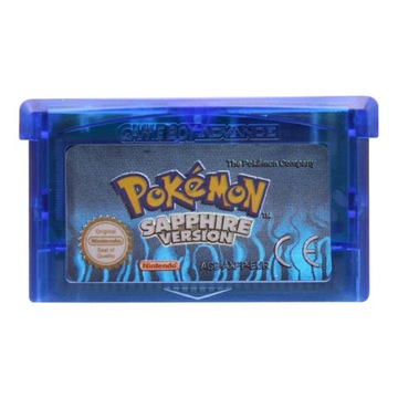 Pokémon Sapphire Gameboy Advance Eur Version 32bit