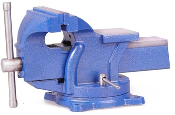 ПОВОРОТНЫЕ ЗАМОЧНЫЕ ТИСКИ 150 мм С НАКОВАЛЬНЕЙ, ПОВОРОТНОЙ НА 360°