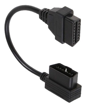 УДЛИНИТЕЛЬ OBD2 II РАЗЪЕМ КРУГЛЫЙ УГОЛ 100 см