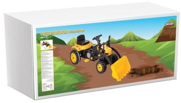 ПЕДАЛЬНЫЙ ТРАКТОР ДЛЯ ДЕТЕЙ, ОГРОМНЫЙ XXL, ЭКСКАВАТОР С XXL ПЛЕЧОМ