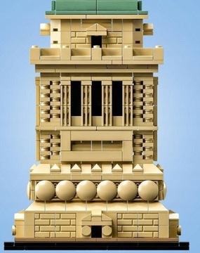 LEGO BLOCKS СТАТУЯ СВОБОДЫ США США СТАТУЯ ФИГУРА ФИГУРА