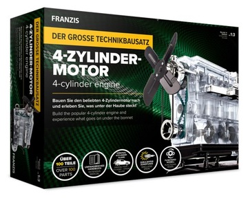MODEL SILNIK 4-CYLINDROWY DO SKŁADANIA 100EL