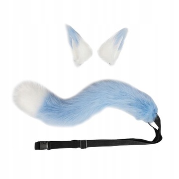 Uszy Ogon Zestaw Cosplay Furry na