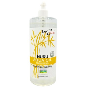 NURU AQUA OIL 1000ml DO MASAŻU EROTYCZNEGO
