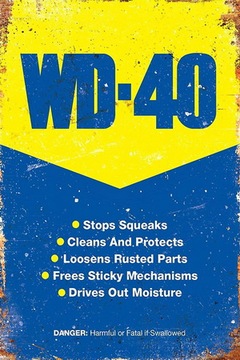 Tablica Ozdobna Blacha WD 40 Spray