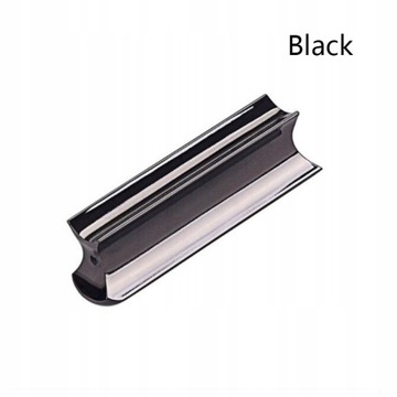 Czarny styl Guitar Slide Tone Bar Hawaiian Slider