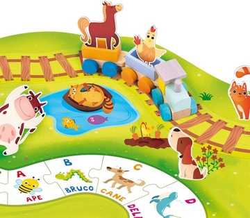LISCIANI ДЕТСКИЙ ПОЕЗД CAROTINA BABY +2 ГОДА