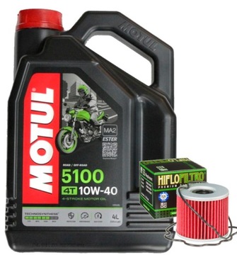 ZESTAW OLEJ MOTUL + FILTR OLEJU SUZUKI GS500