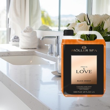 Möller SPA ЖИДКОЕ МЫЛО PRIYA & LOVE С ЖЕНЬШЕНЕМ 5л ПРЕМИУМ АКЦИЯ