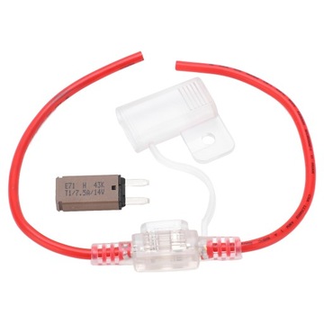 ДЕРЖАТЕЛЬ ПРЕДОХРАНИТЕЛЯ 12AWG ПРОЗРАЧНЫЙ