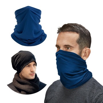 KOMIN SPORTOWY WIELOFUNKCYJNY CHUSTA BANDANA KOLOR