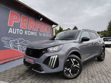 Peugeot 2008 II SUV 1.2 PureTech 130KM 2023 Peugeot 2008 Lift Automat Navi Sensor Elektryka PDC Alu 1.2 Benzyna 130KM