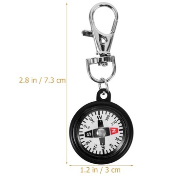Карманный компас Большой брелок с ко