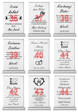 ПОДАРОК ​​НА ДЕНЬ РОЖДЕНИЯ 1-99 ГОДОВЩИНА СВАДЬБЫ МУЖУ, ЖЕНЕ, РОДИТЕЛЯМ, БАБУШКЕ И ДЕДАМ + ЧЕХОЛ