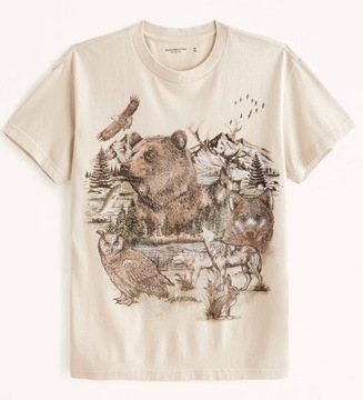 t-shirt Abercrombie&Fitch koszulka XL