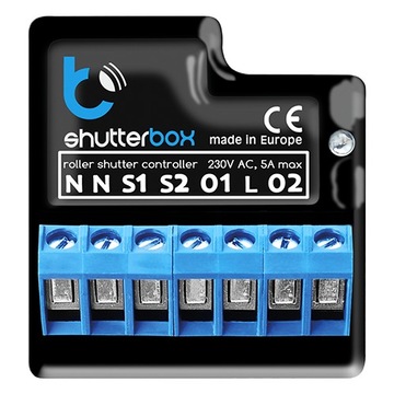 Sterownik do rolet shutterBox V2 230V WiFi BLEBOX