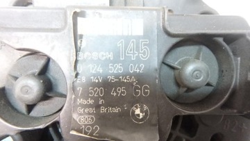 ГЕНЕРАТОР BMW 7520495 0124525042