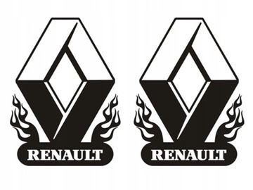Naklejki na bok sypialkę RENAULT MAGNUM PREMIUM 2x