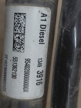 OPEL ASTRA K V 5D HB ЗАПРАВОЧНАЯ ТРУБА ДЛЯ ДИЗЕЛЬНОГО ТОПЛИВА 13493916