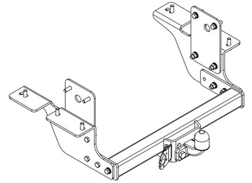 NOVÝ ZAŘÍZENÍ(HÁK) TÁŽNÝ DO OPEL MOVANO B 06.2010-12.2021 G70 AUTO-HAK 3500 KG