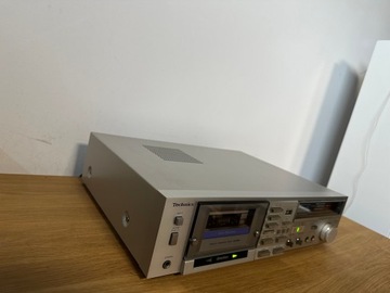 TECHNICS RS-M258R MAGNETOFON DECK SREBRNY UNIKAT PIĘKNY STAN OKAZ SPRAWNY !