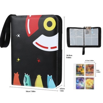 АЛЬБОМ КАРТ POKEMON НА 400 КАРТ