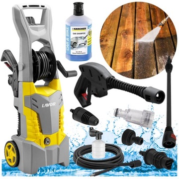 MOCNA MYJKA CIŚNIENIOWA LAVOR FAST EXTRA 145BAR 1900W+FILTR SZAMPON KARCHER