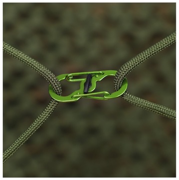 КАРАБИН ДВУСТОРОННИЙ МЕТАЛЛИЧЕСКИЙ ДОМИНАТОР 35 мм